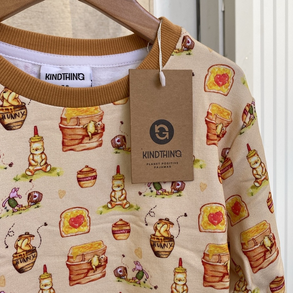 Wild Woven (formerly Kind Thing) Honey Bear Crewneck Sweatshirt